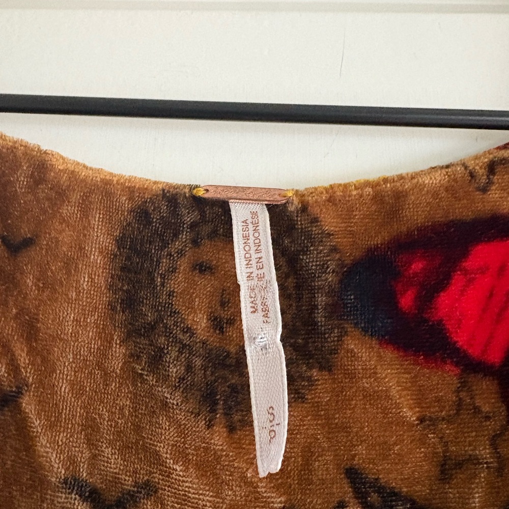 Free People Sweet Daydreams Velvet Tank Top - Picture 3 of 4